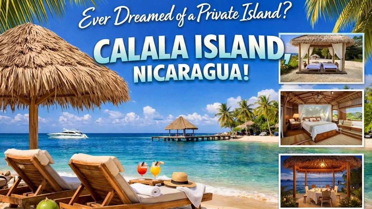 🌴 Ever Dreamed of a Private Island? Discover Calala Island, Nicaragua! 🏝️