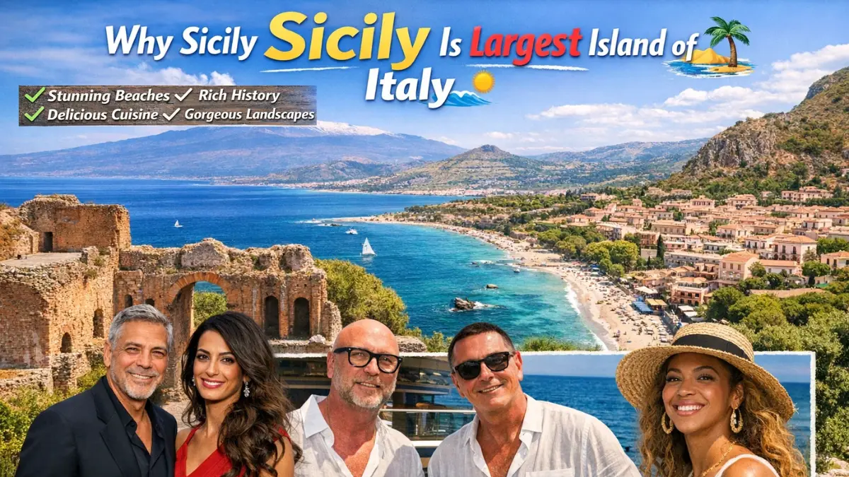 Why Sicily Is the Largest Island of Italy 🏝️