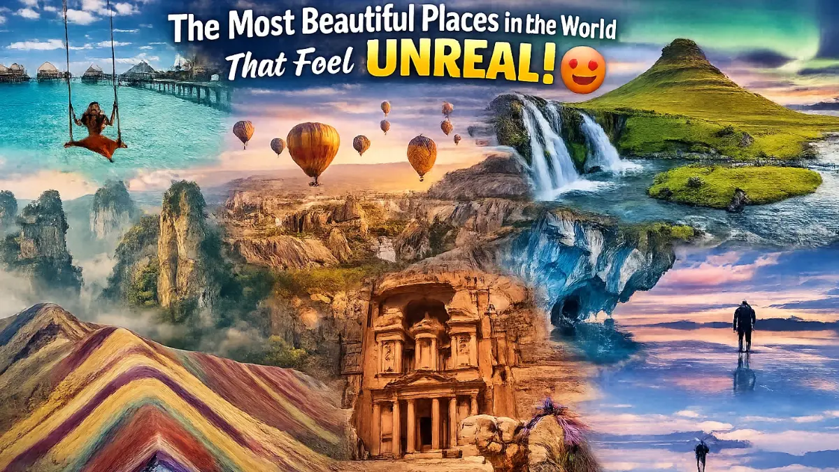 The Most Beautiful Places in the World That Feel Unreal 😍
