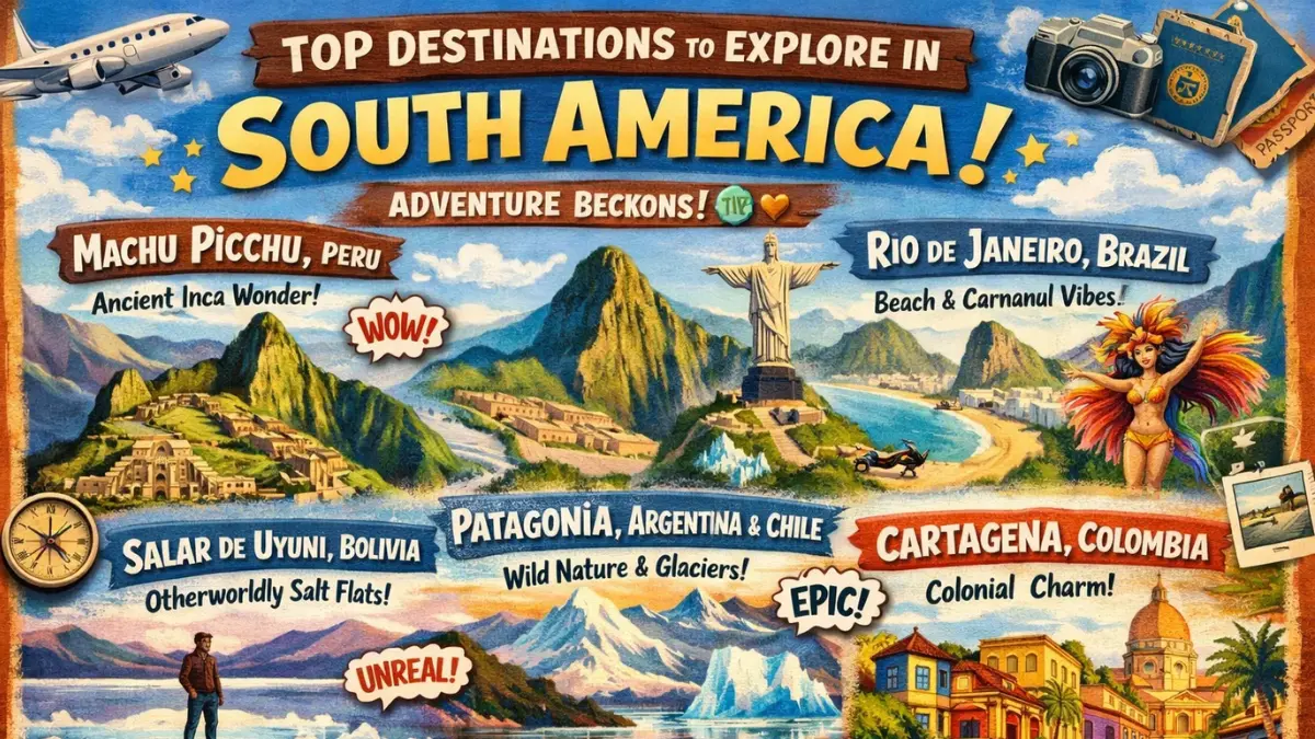 Top Destinations to Explore in South America 🌎✨