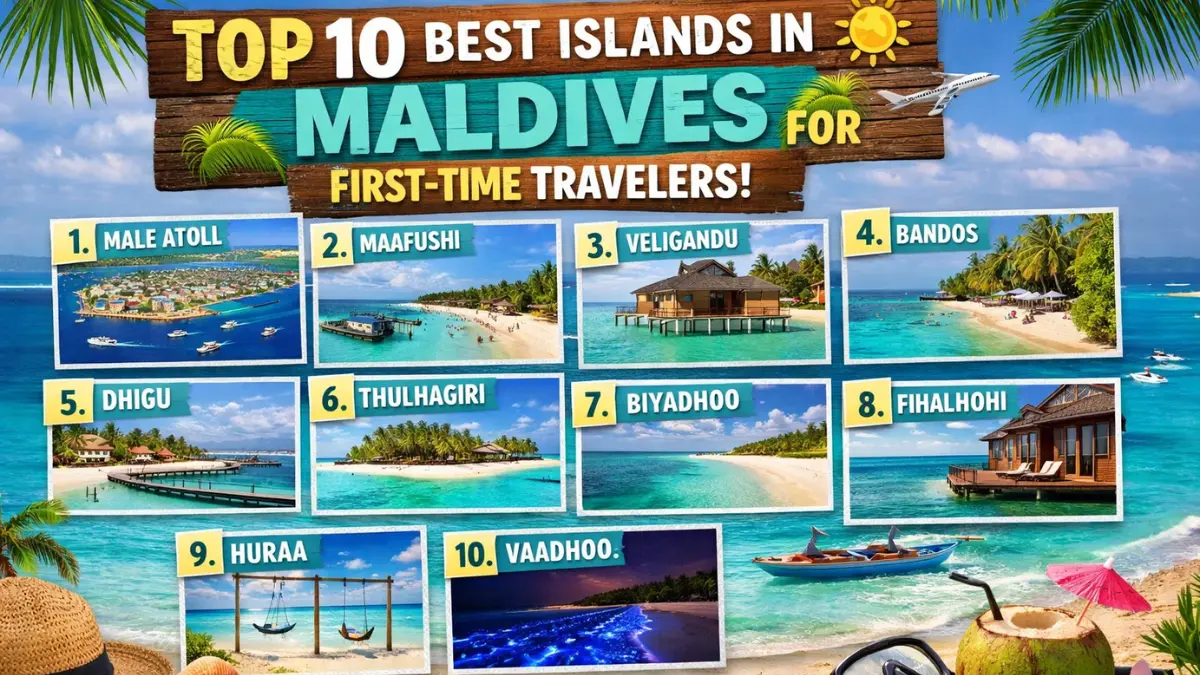 Top 10 Best Islands in Maldives for First-Time Travelers 🌞🏝️