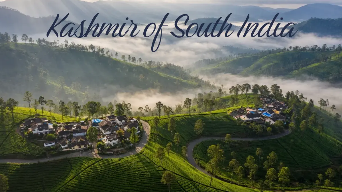 The Kashmir of South India: Munnar’s Green Paradise 🌿🏔️