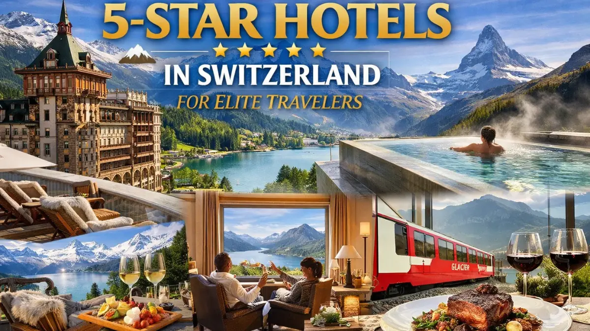 The Best 5-Star Hotels in Switzerland for Elite Travelers 🏔️✨
